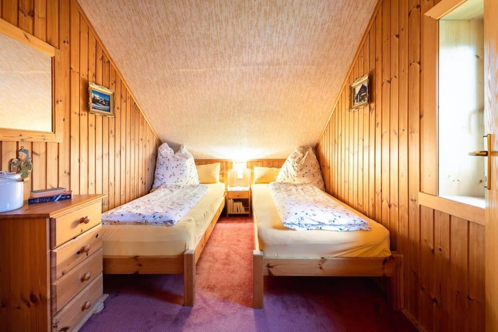Gemütliche Skihütte an der Piste Sonnenalpe Nassfeld Exterior foto